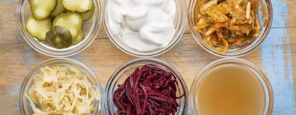 fermented food collection for gut health